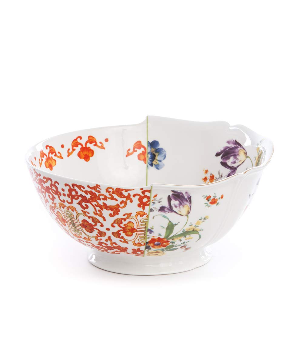 Seletti Hybrid - Porcelain Salad bowl Ersilia Multicolor - Ersilia
