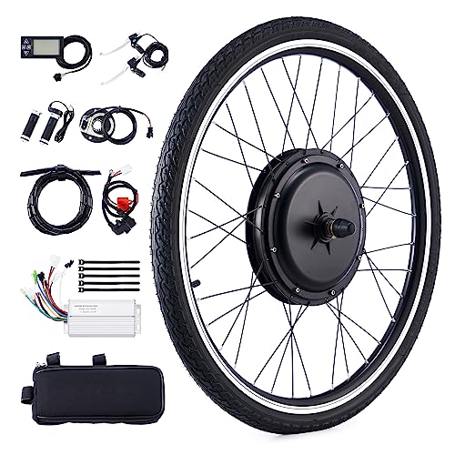 Viribus 48v 1000w Kit De Bicicleta Eléctrica Con Pantalla Lcd Para Rueda Delantera 26 Kit De Conversión De Bicicleta Eléctrica De 5 Velocidades Kit De Motor De Bicicleta Para Bicicleta De Montaña Viribus 48v 1000w Kit De Bicicleta Eléctrica Con Pantalla Lcd Para Rueda Delantera 26 Kit De Conversión De Bicicleta Eléctrica De 5 Velocidades Kit De Motor De Bicicleta Para Bicicleta De Montaña