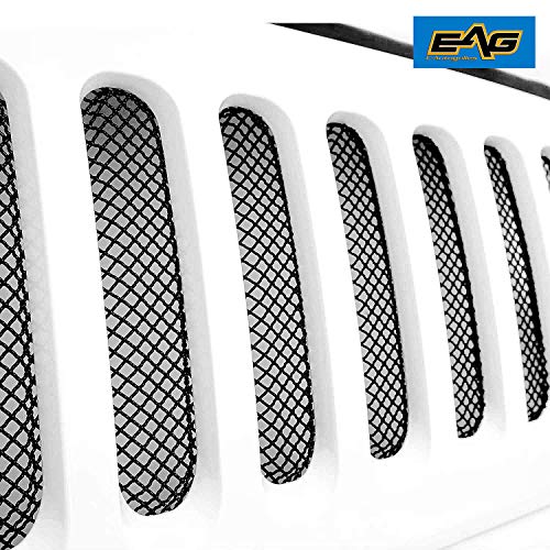 Eag Replacement For Wire Mesh Grille Bug Screen (Stainless Steel) 07-18 Wrangler Jk #TOP7