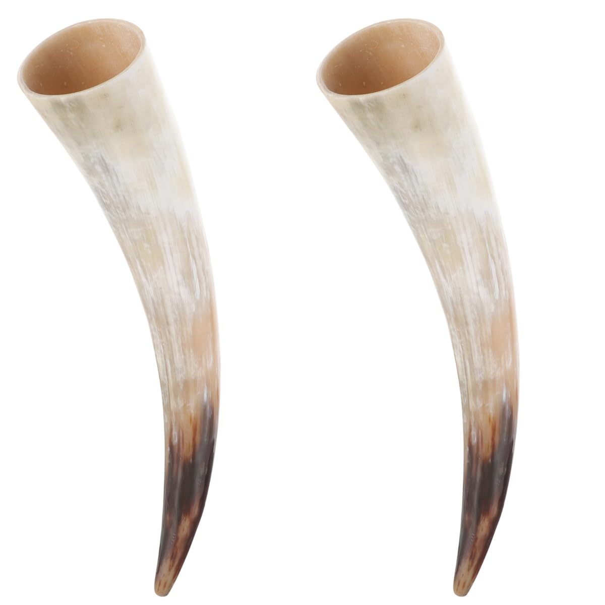 YARNOW2pcs Horn Vase Farmhouse Horn Wall Decor Animal Horn Wall Decor Wall Vase Sconce Cow Horn Wall Sculpture Cow Horn Flower Holder Flower Hanging Vase Air Horn Horns Truck Accessories