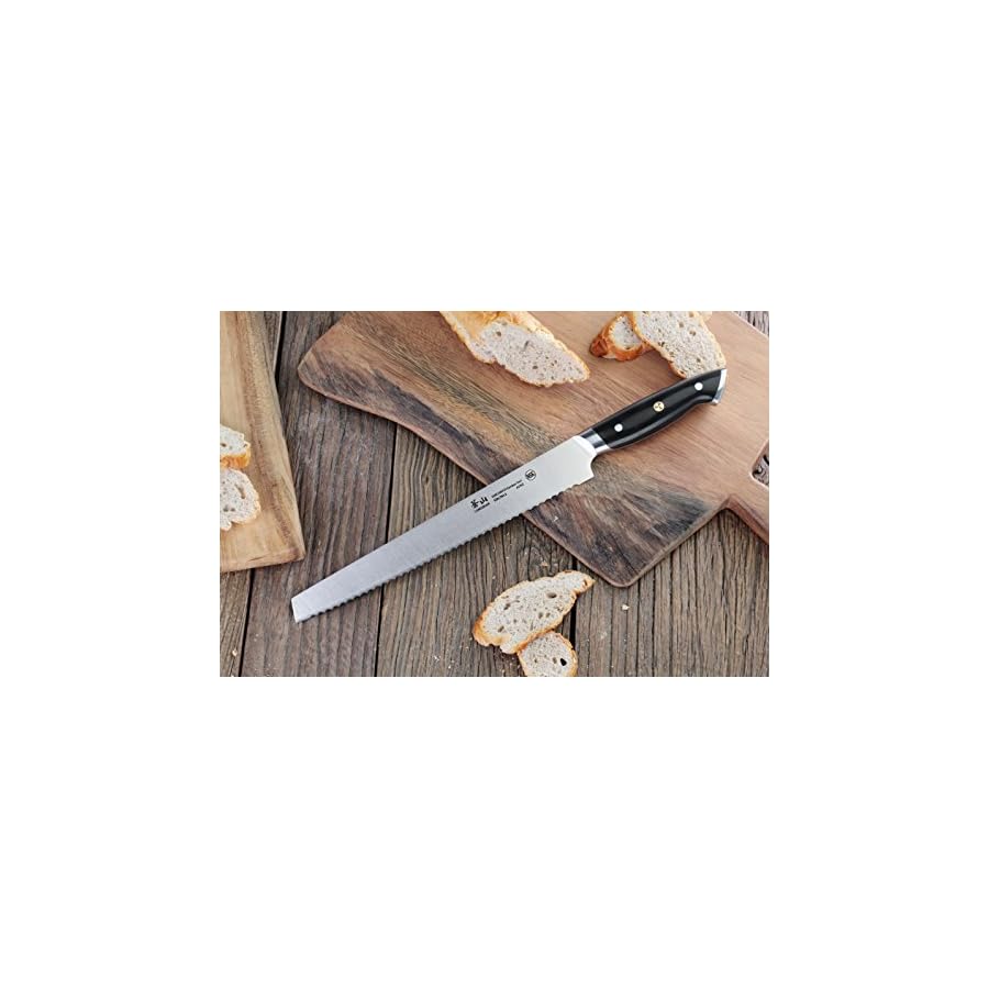 Cangshan Z Series 62502 German Steel Forged Bread Knife, 10.25-Inch