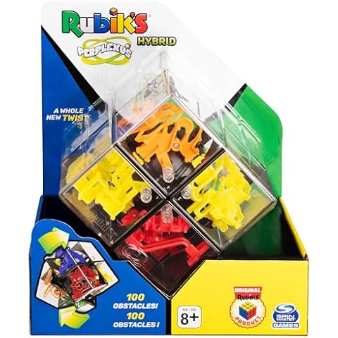 Rubik’s Perplexus Hybrid 2 x 2, Challenging Puzzle Maze Skill Game Cover