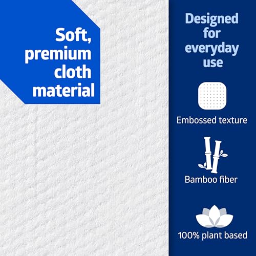 Medline Simply Water Baby Wipes, 99% Water Solution Wipes, 100% Plant-Based Bamboo Fiber Cloth, 60 Count (Pack of 12)
