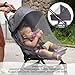 Zamboo Universal Insektenschutz - Mückennetz für Kinderwagen & Buggy/Premium QUALITÄT: idealer Schutz vor Wespen & Stechmücken Dank feinem Netzgewebe, reißfest & waschbar, mit Tasche - Grau
