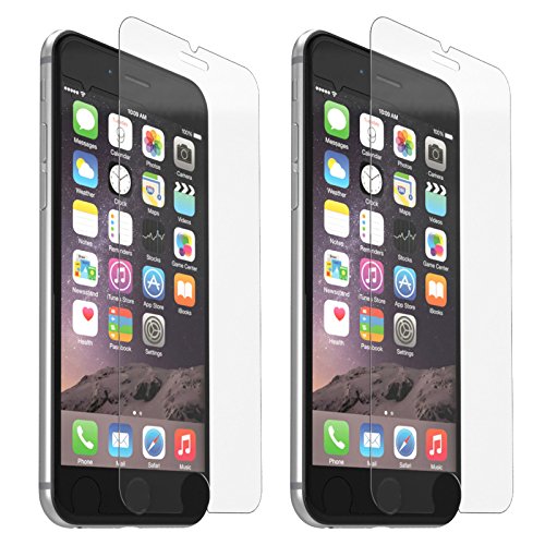 Tempered Glass Hard Rounded Edges HD Clarity 3D Touch Compatible Screen Protector for iPhone 6 Plus / 6S Plus (5.5