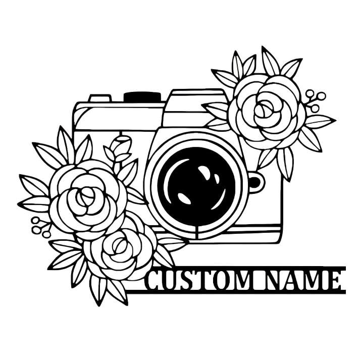 Personalized Nature Landscape Sign - Custom Rust Resistant Metal Wall Art for Garden, Patio, Living Room - Serene Outdoor Decor, Gift for Nature Lovers​