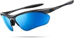 Lamicall 22g Polarized Sports Sunglasses for Men Women - UV400 Protection Sun Glasses Running Cycling Fishing Golf Driving