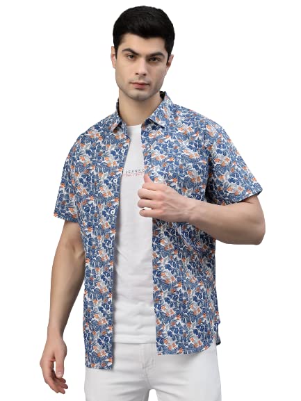Image of Style Quotient Men Beige Comfort Casual Shirt