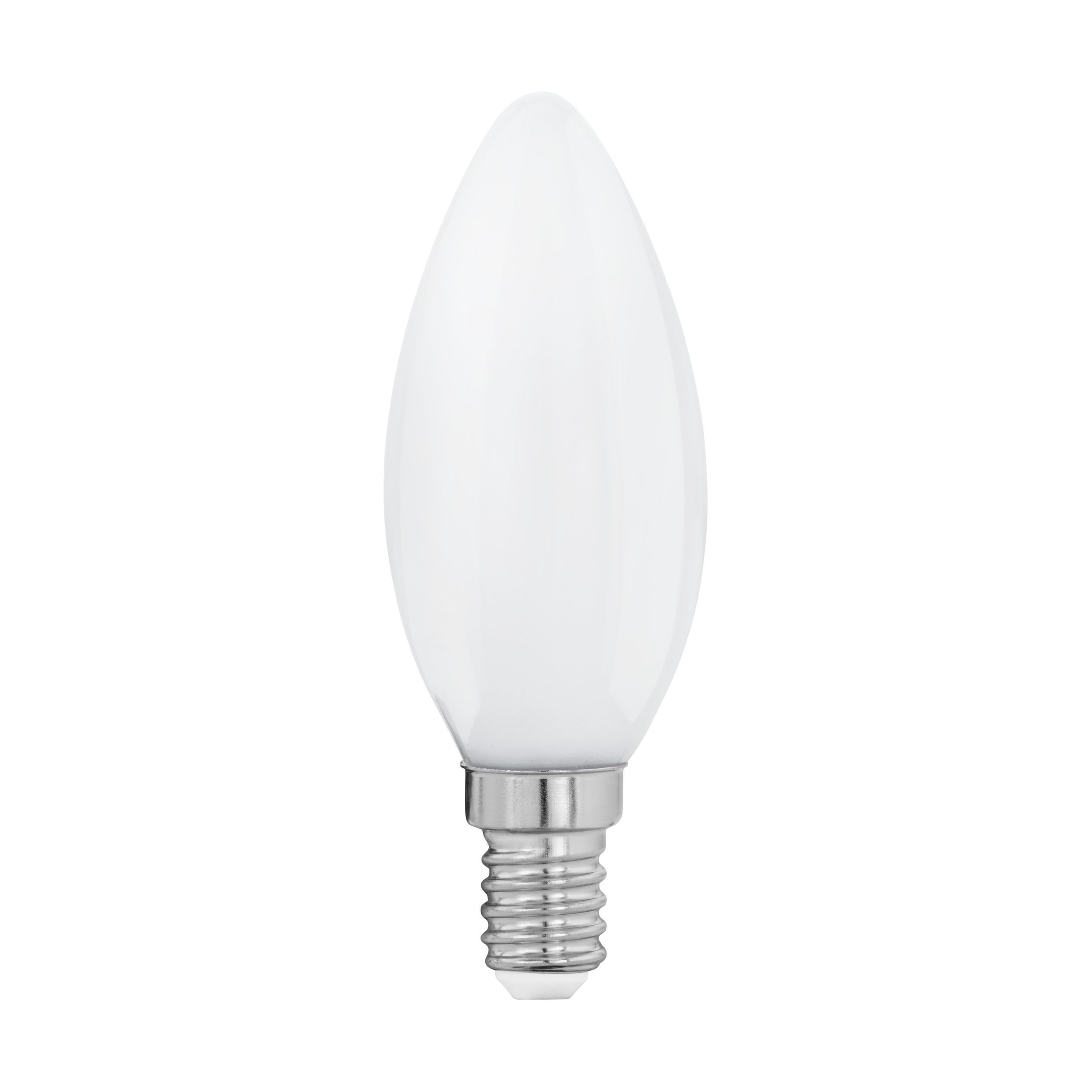 Eglo Bulbs White E14 Frosted Warm Led Candle 4W 2700K 470Lm