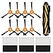 ZITFRI Kit Recambio para Cecotec Conga Excellence 990 Robot Aspiradora, 12 Pcs Set de Accesorios 3 Pares de Filtros Hepa, 8 Cepillos Laterales y 1 Cepillo Principal, Repuestos