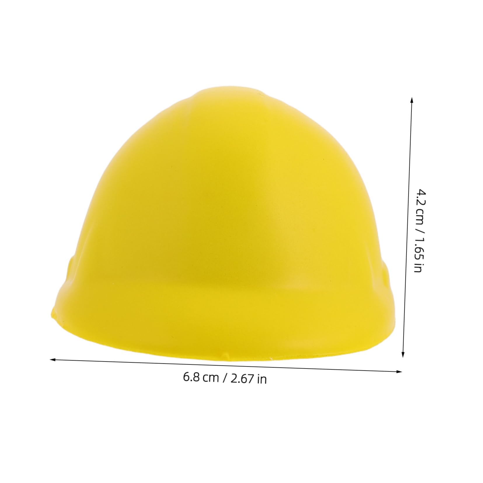 BRIGHTFUFU Pu Boys and Girls Construction Hat Yellow Dress- Toddler Safety Hat Toy