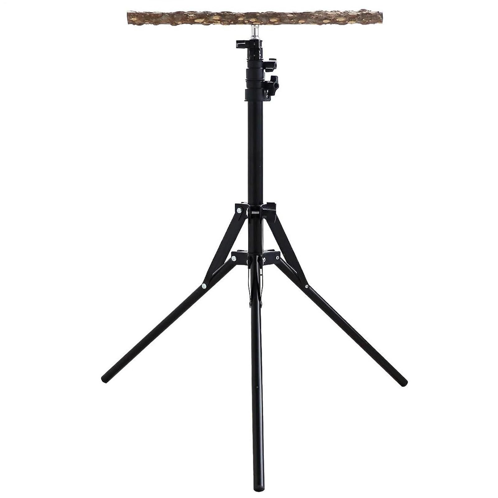 Perchoir à Oiseaux en Bois Naturel – Hauteur réglable de 40 à 157 cm –
