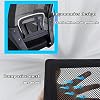 Mesh Office Chair Ergonomic Desk Chair Adjustable Computer Chair Comfortable Seat & Back Support Task Rolling Swivel Chair with 360 Quiet Casters & Armrest