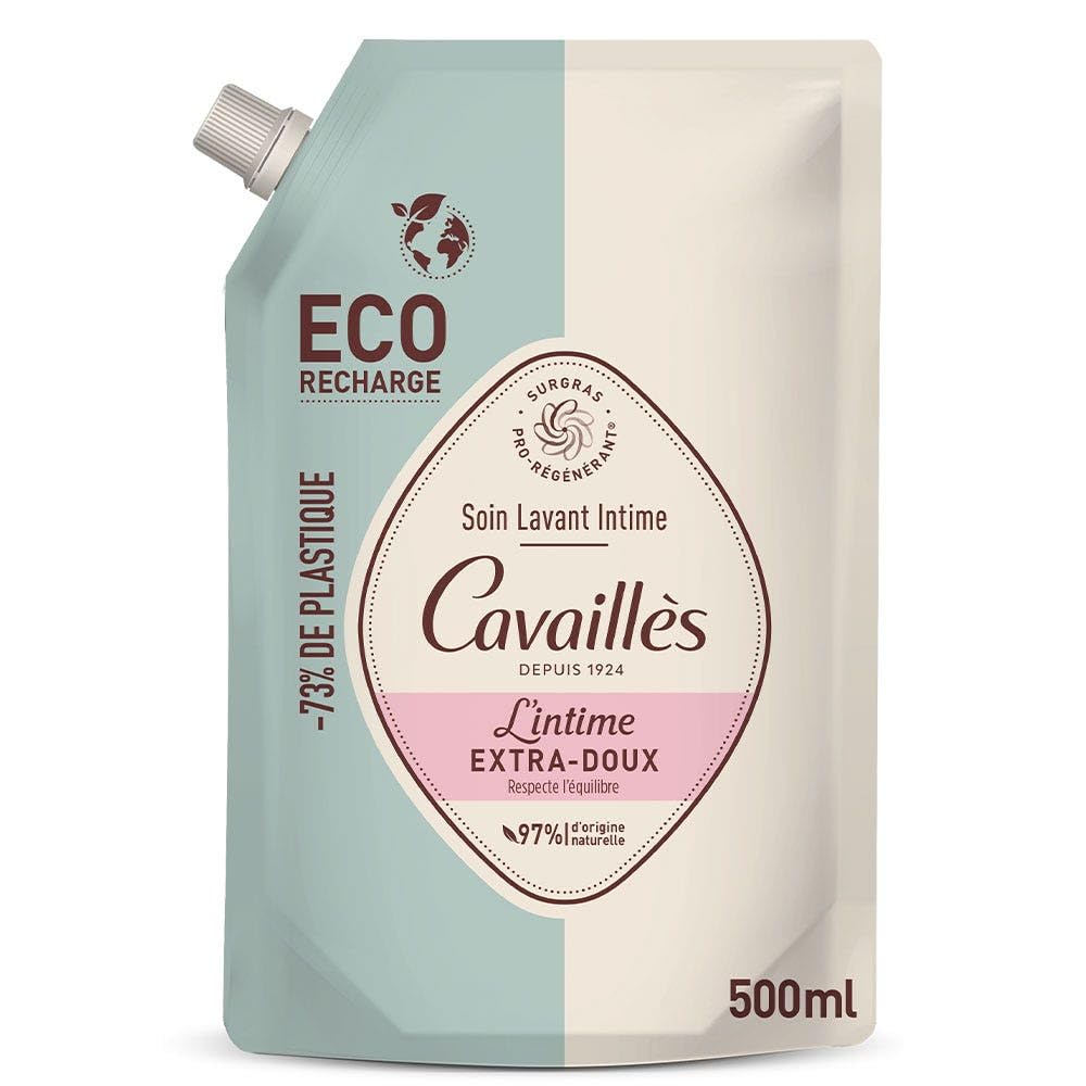 Rogé Cavaillès Extra-Gentle Intimate Cleansing Care Eco-Refill 500 ml