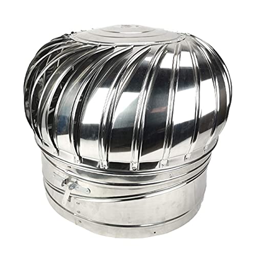 Capot de cheminée rotatif 500 mm en acier inoxydable 304 pour évacuation