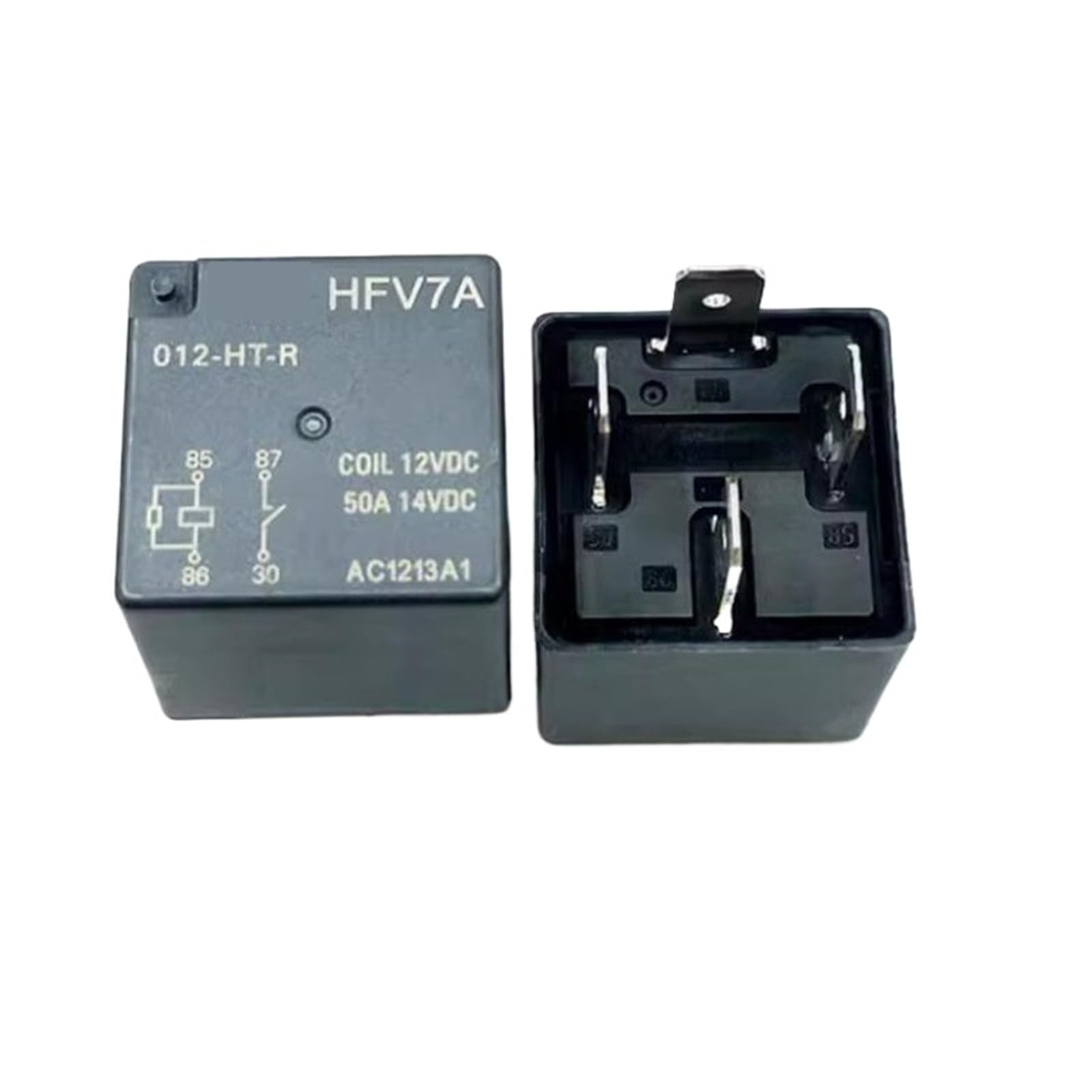 Relais HFV7A 012-HT-R 12V 50A de puissance pour circuit imprimé automobile 5PCS