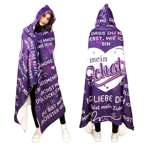 Couverture de ma chérie : le plaid d'amour et cadeau d'anniversaire pour elle