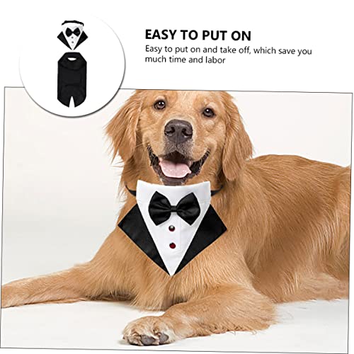 Tuxedo pour chien vêtement de cérémonie ajustable et confortable - 5