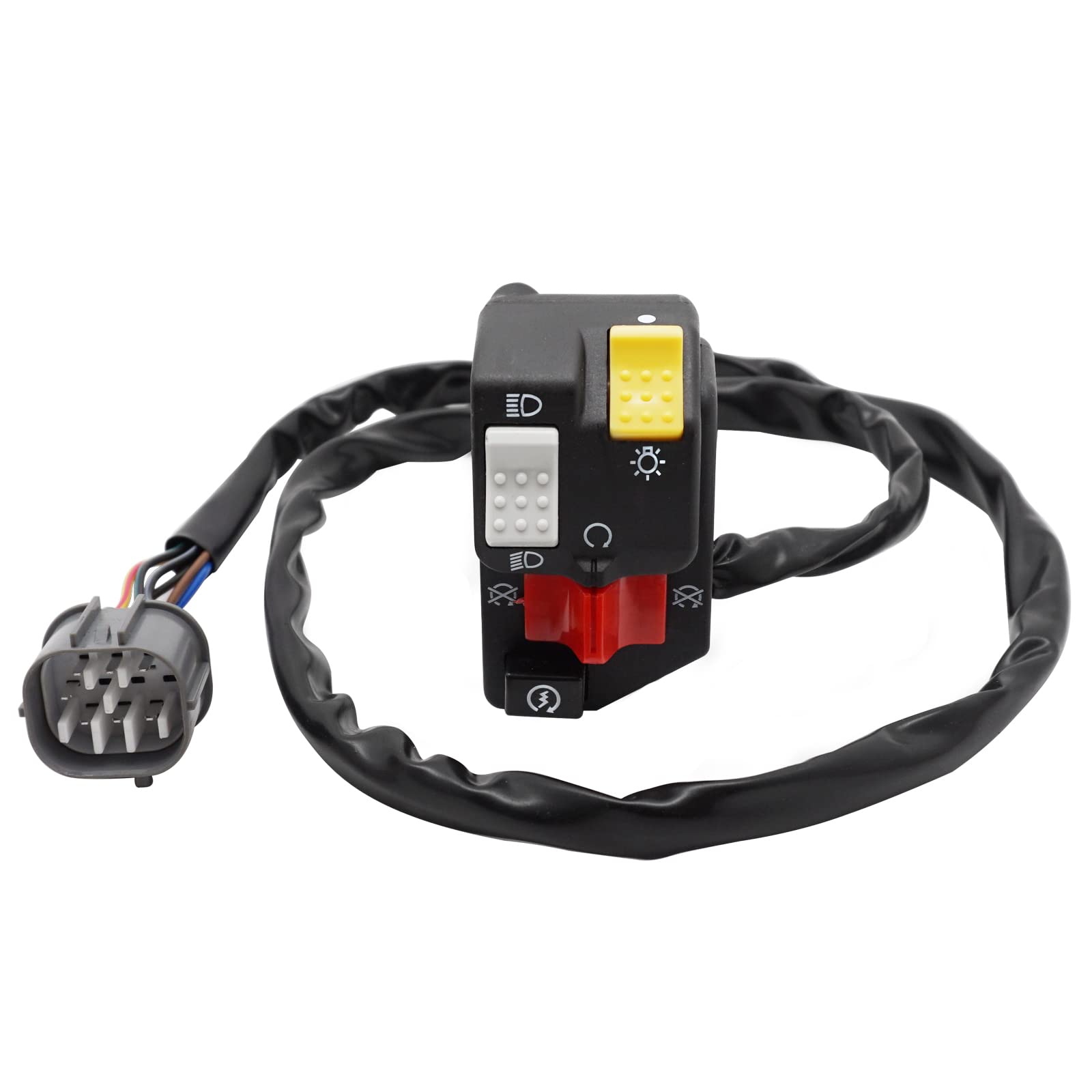 Amazon.com: M MATI Handlebar Control Switch Button Start Kill Stop