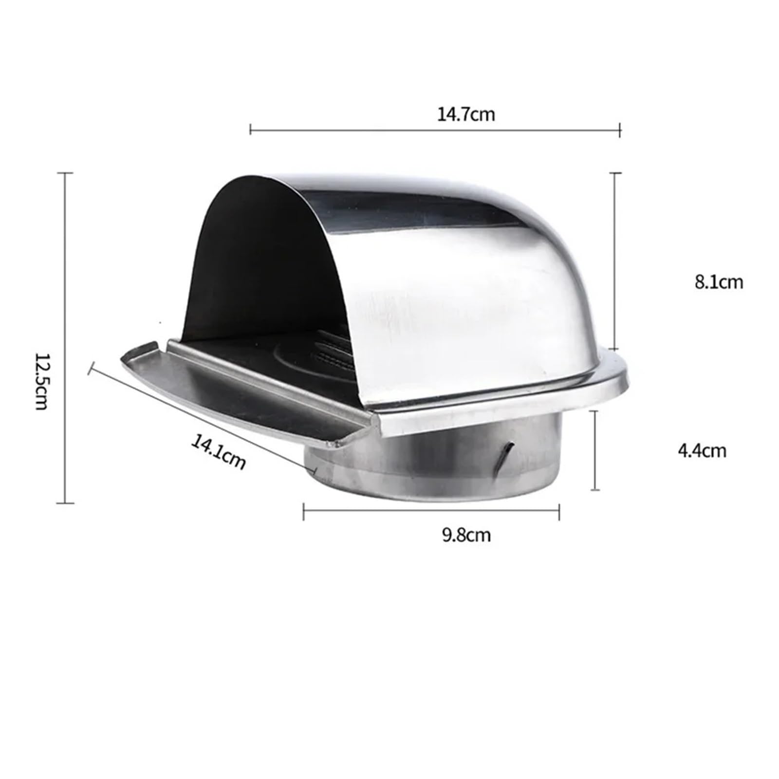 2pcs Stainless Steel Air Vent Cover Wall Para Cocina
