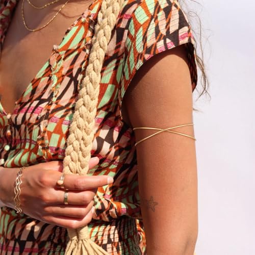 6 Pairs Arm Cuff Jewelry for Women Gold Upper Arm Cuff Bangle Band Armlet Adjustable Arm Cuff Gold Bracelet4