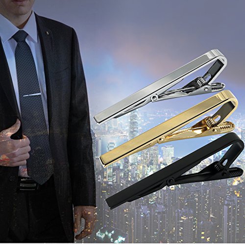 9pcs Mens Ties and 3pcs Tie Clips, Men's Classic Tie Necktie Woven Jacquard Neck Ties (2017-12-08-008)