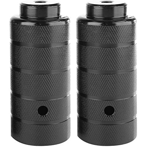 DEWIN Universal Non-Slip Stainless Steel Bike Pegs Cover