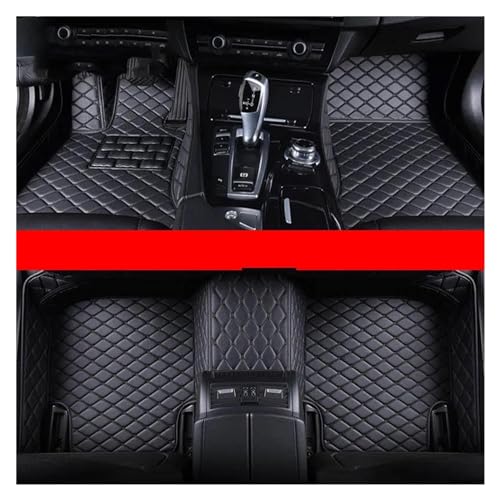 Tapis de sol voiture pour Toyota Land Cruiser haut de gamme noir sur mesure