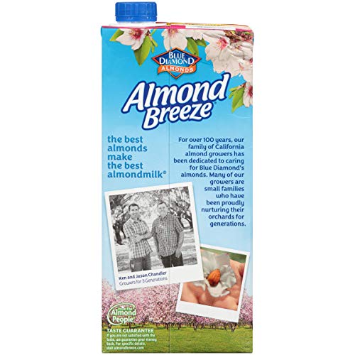 Almond Breeze Dairy Free Almondmilk, Unsweetened Chocolate, 32-Ounce Boxes (Pack Of 12) #TOP3