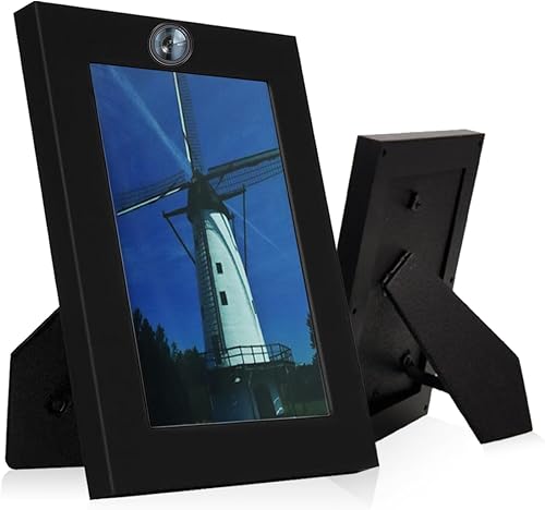 Marco de fotos de cámara oculta, marco de fotos de 1080P, cámara espía de seguridad, cámara de niñera con detección de movimiento, cámara espía de