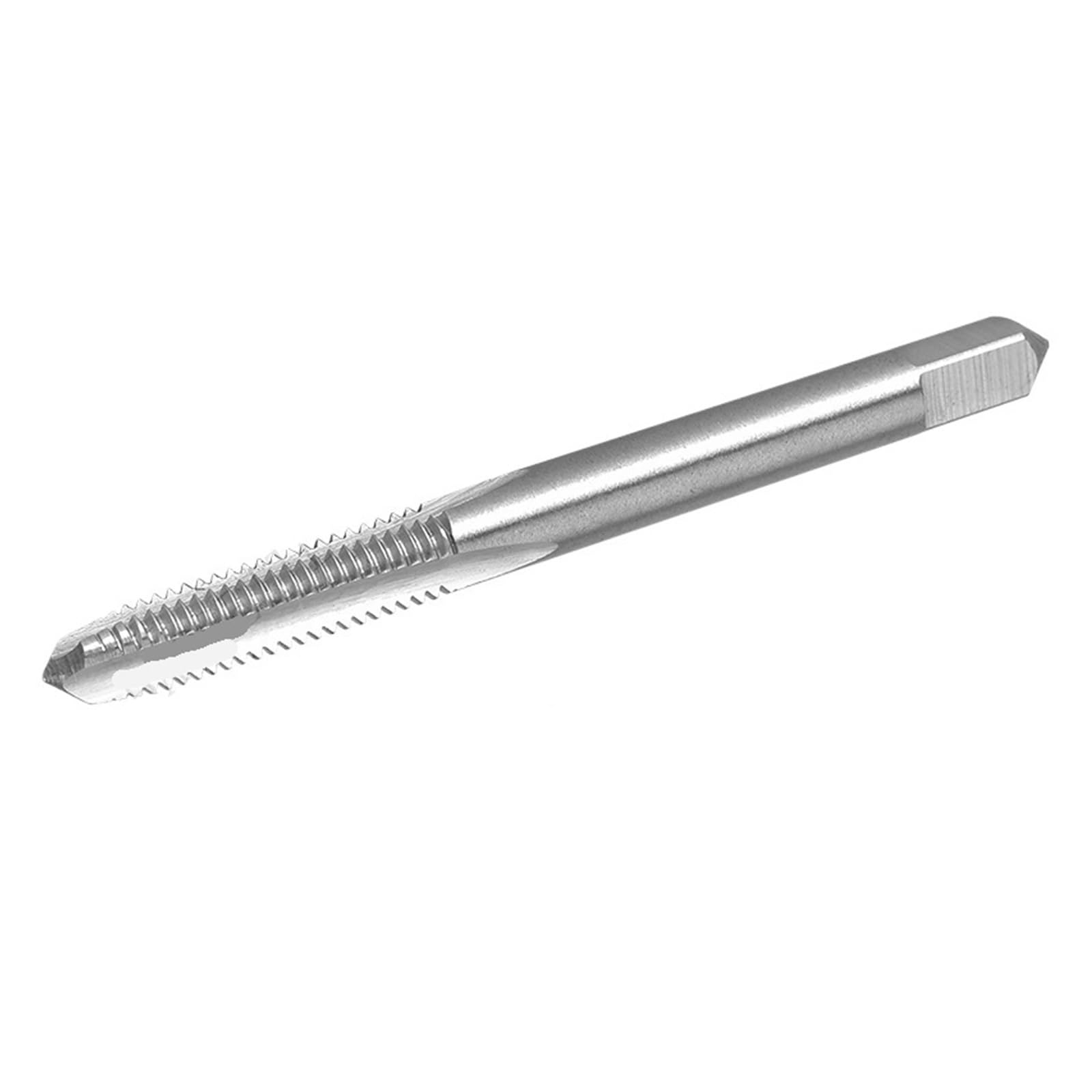Machos de roscar para Tubos M6x0.8, M6x1, M6x1.25, M6x1.5, M6x1.75, HSS, de Rosca a máquina, machos de roscar Rectos, de Mano Derecha para tuberías y grifos (M6x1)