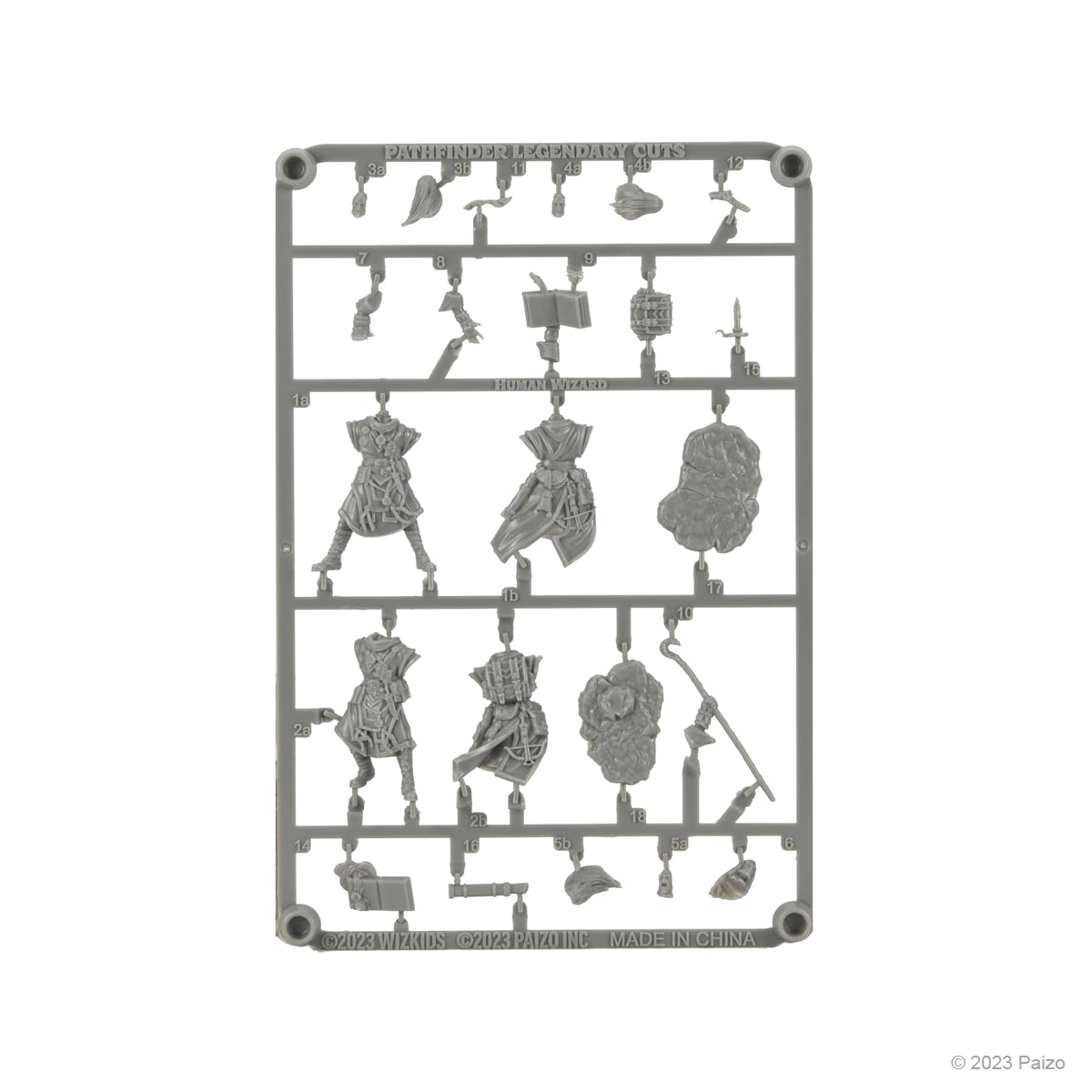 Amazon.com: Pathfinder Legendary Cuts: Male Human Wizard : Arts