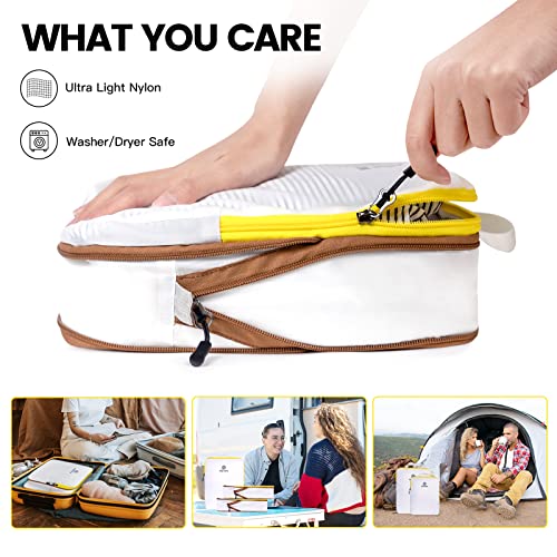 Pfeyrpk PACKING CUBES W01 Lightweight Compression Packing Cubes thumb #3