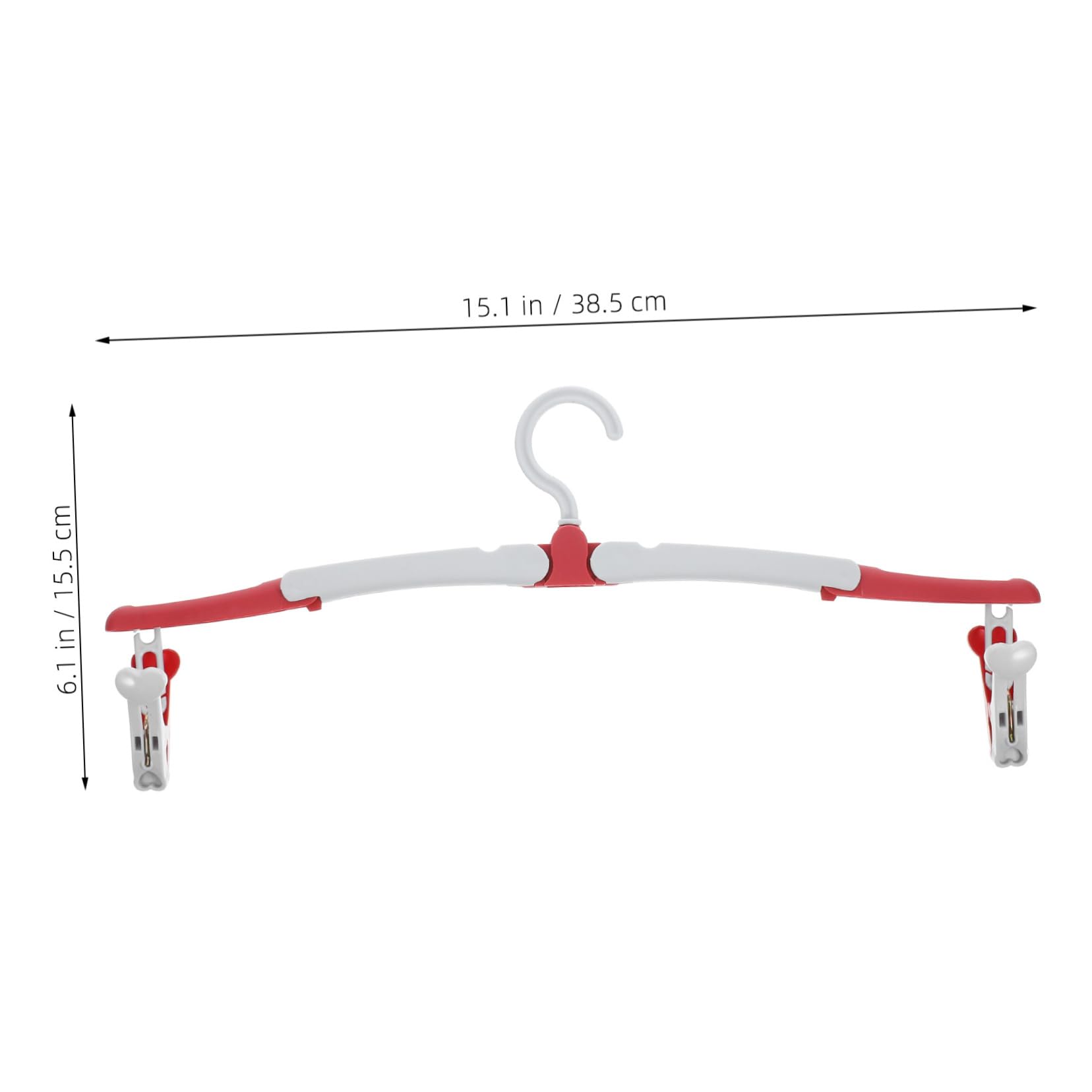 ULTECHNOVO 10stücke Reise Kleiderbügel Tragbare Faltbare Kleiderbügel Für Outdoor Und Zuhause rutschfeste Clips Platzsparend Drehbare Haken Robust Und Leicht