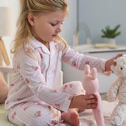 Gerber Unisex Baby Toddler Boy and Girl 2-piece Coat Style Pajama Pant Set4