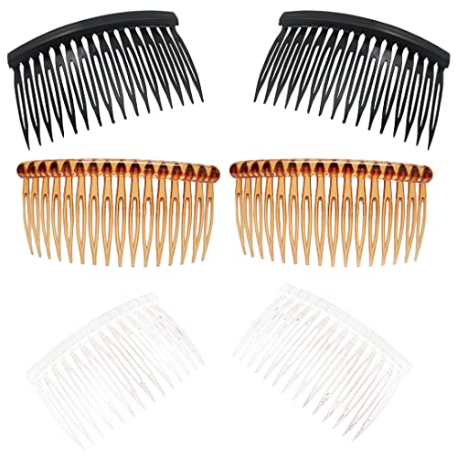 Pettini Laterali Per Capelli In Plastica, 10/20 Pezzi, Clip Slide Grip, Torsione Francese, 7cm