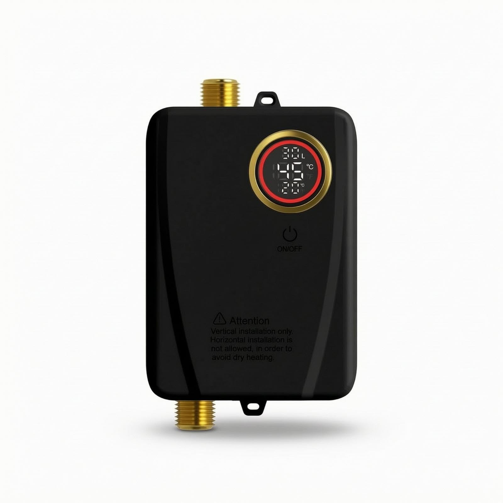 With Digital Display Compact Point of Use Electric Instant Demand for Kitchen, Cabin, Rv Black Eu 220V 3500W-image-42