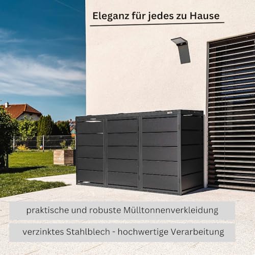 Mülltonnen-Tasche Für Reinigungsutensilien – 120 Liter, Aus Robustem Vinyl, Orange, Passt Auf 76-167 L Mülleimer