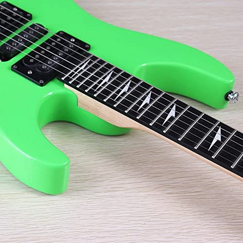 Guangming - Electric Guitar, 24 Frets, Modern C Shape Neck, Electric Bass Guitar Beginner Kit 6 String Exquisite Maple Bass With Bag #TOP3