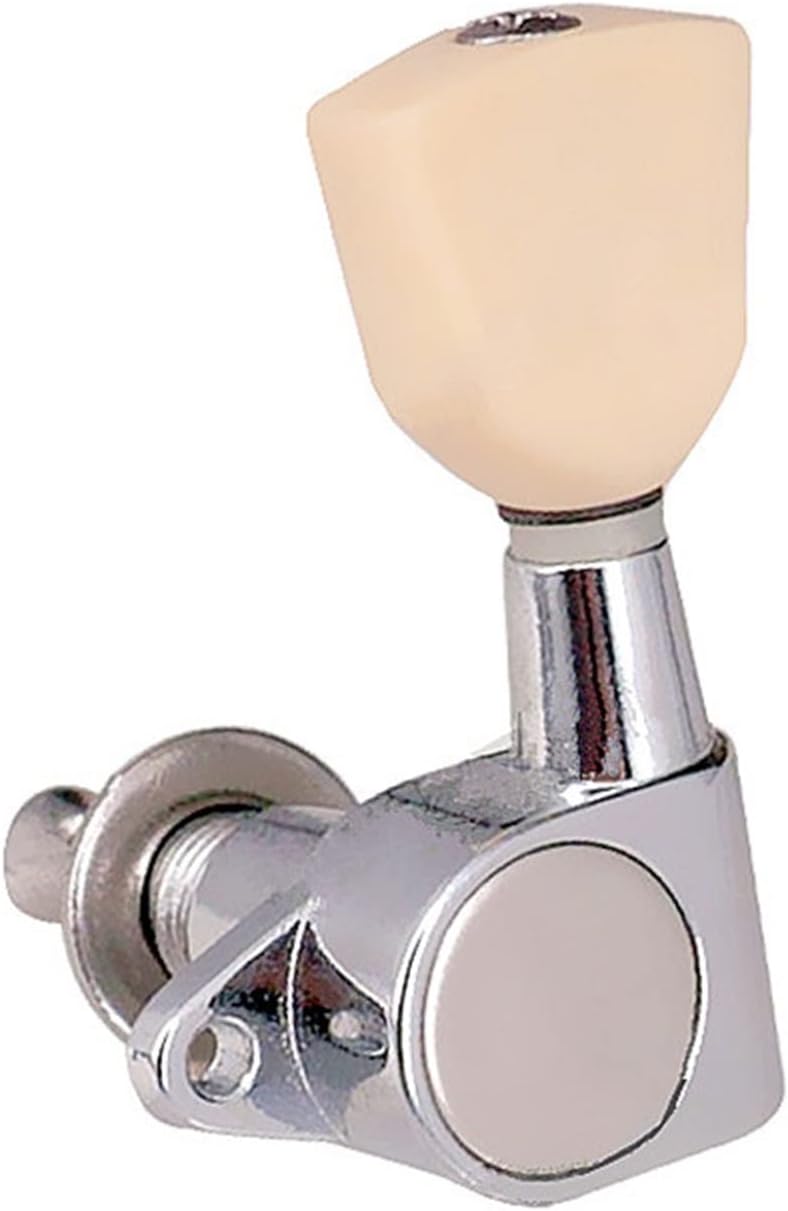 チューニングペグ セット台形ボタンシールギアストリングチューナーチューニングペグキーマシンヘッドギターパーツ (Color : 4L