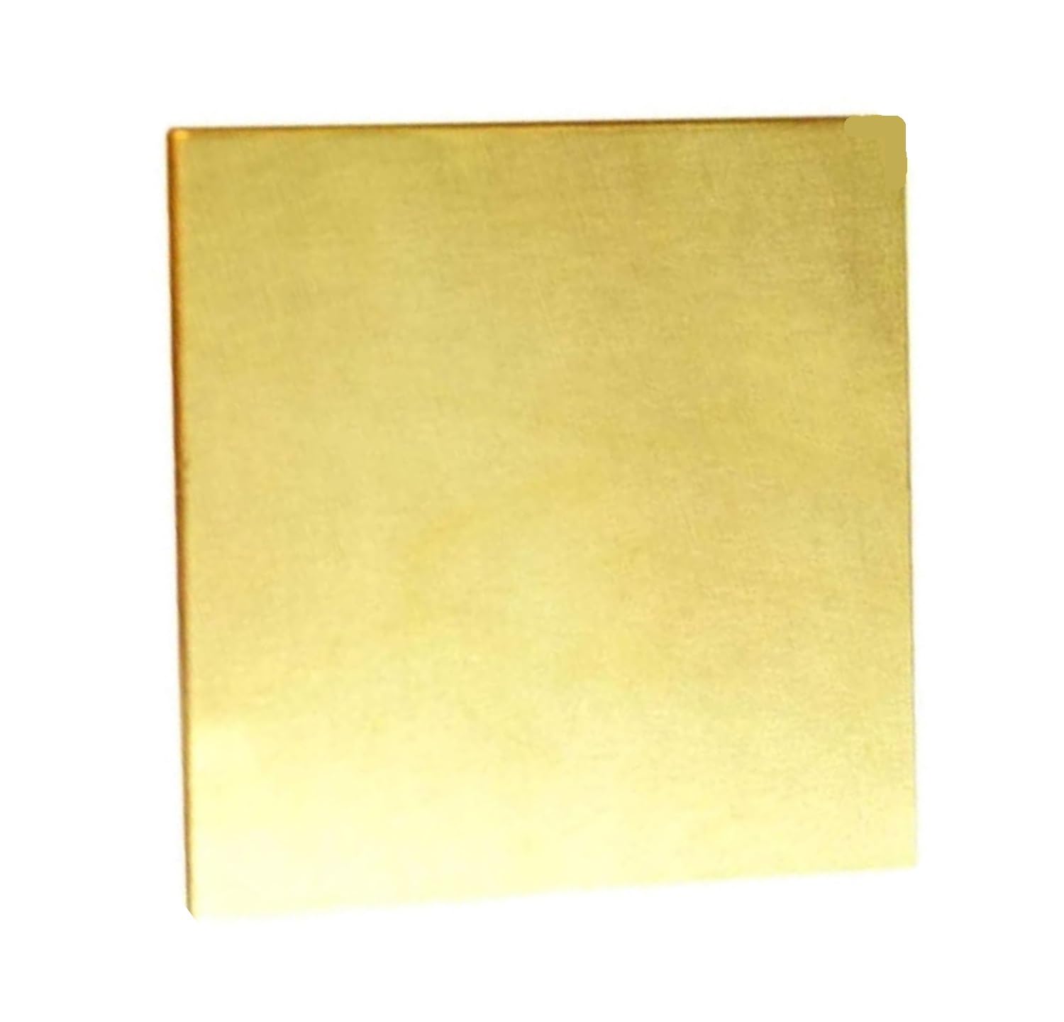 1pcs Premium Brass Sheet - Versatile Thin Metal Plate for Precision Parts and Welding | Multiple(100x100x0.5mm)