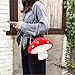 Tsffae Bolso De Mano De Piel Sintética con Forma De Seta para Mujer Y Niña Imagen de Tsffae Bolso De Mano De Piel Sintética con Forma De Seta para Mujer Y Niña