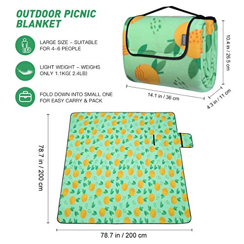 BESPORTBLE, cobertor de piquenique, grande, impermeável, dobrável, tapete para piquenique, tapete pa
