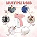 Clothes Tag Gun – Tag Attacher Kit with 2 Needles & 4000 Fasteners – Price Tag Gun for Clothes, Retail Tool (Also Called Stitch Gun – Not for Sewing or Stitching) – Pink