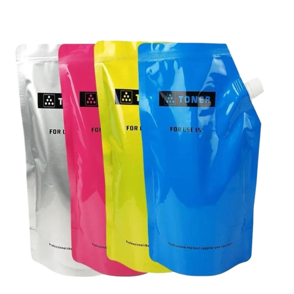 Polvo de tóner compatible con C225 C258 C308 C368 500G Bolsa TN324(CMYK)
