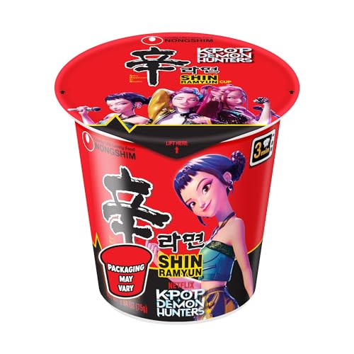 Nongshim Shin Original Ramyun Cup, 2.64 Ounce (Pack of 6) image 6
