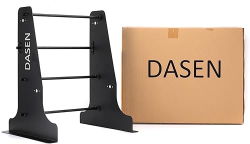 Miniatura 5 de Dasen Estante de almacenamiento de montaje en pared para el paquete Tour Backrest Sissy Bar Rack de equipaje compatible con Harley Touring Road King