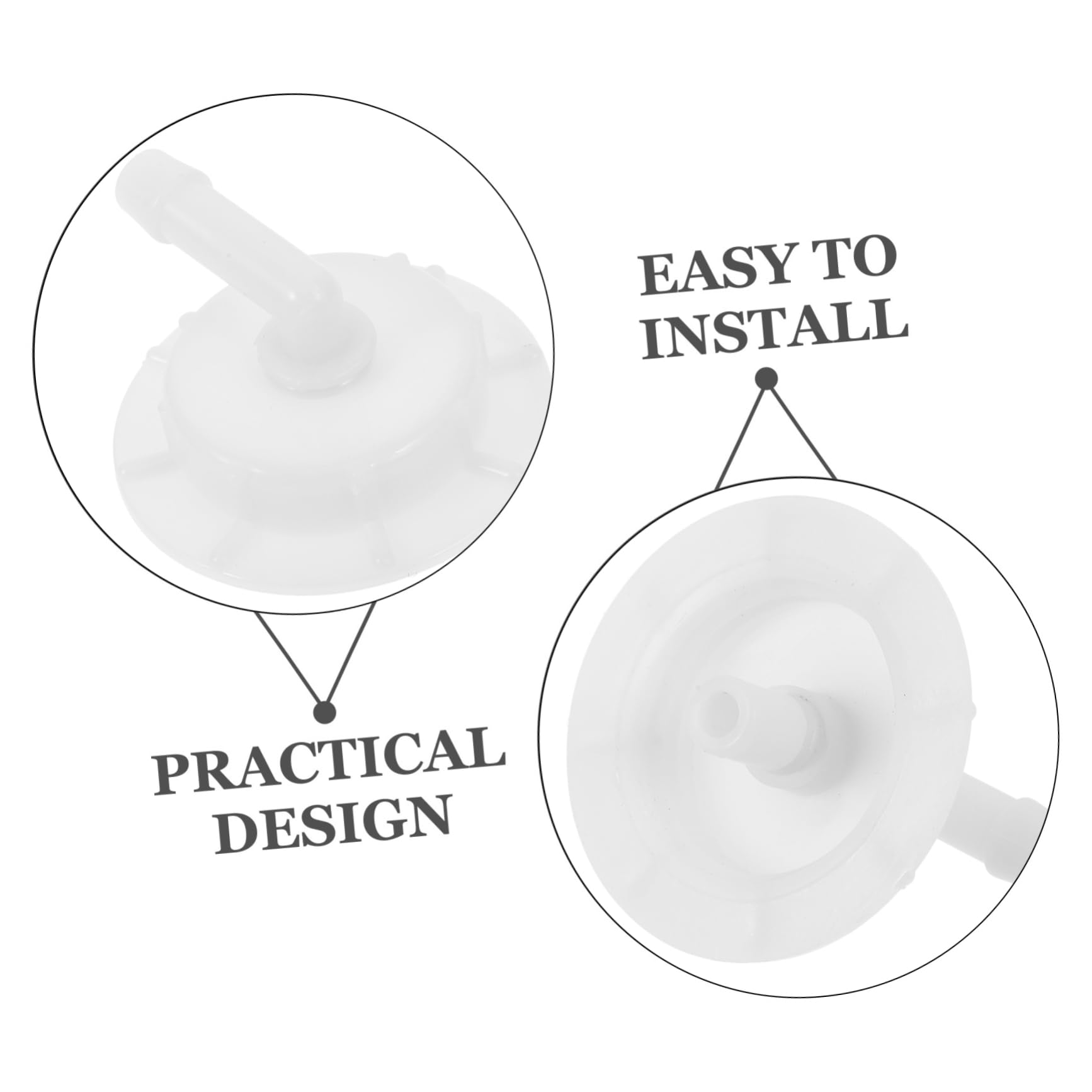 Mobestech 5piezas Tapa De Refrigerante Para Radiador De Auto Tapa De Desbordamiento De Anticongelante Compatible Fit Duradera y Fácil De Instalar