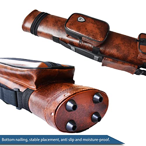 Talvex 2X2 Hard Cue Case Square Pool Cue Billiard Stick Carrying Case #TOP1