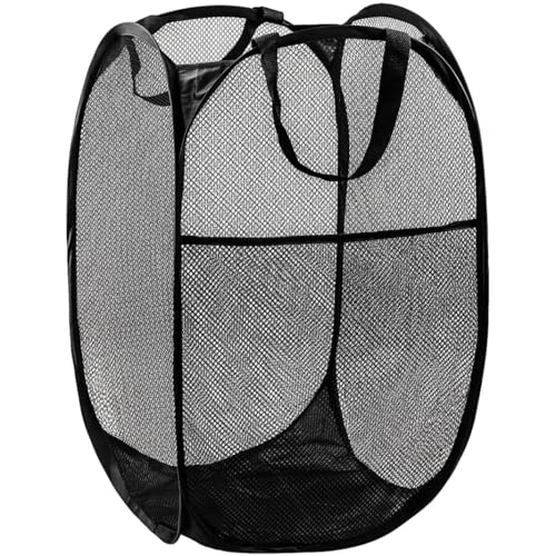 Laundry Hamper Durable Pop Up Collapsible Laundry Baskets(36x36x60cm)